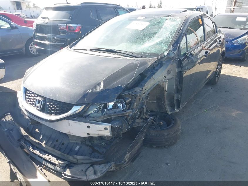 2015 HONDA CIVIC SEDAN EX - 19XFB2F80FE256782