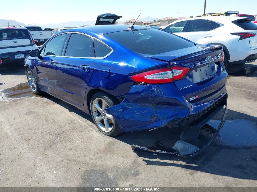 2013 FORD FUSION SE - 3FA6P0H96DR235376