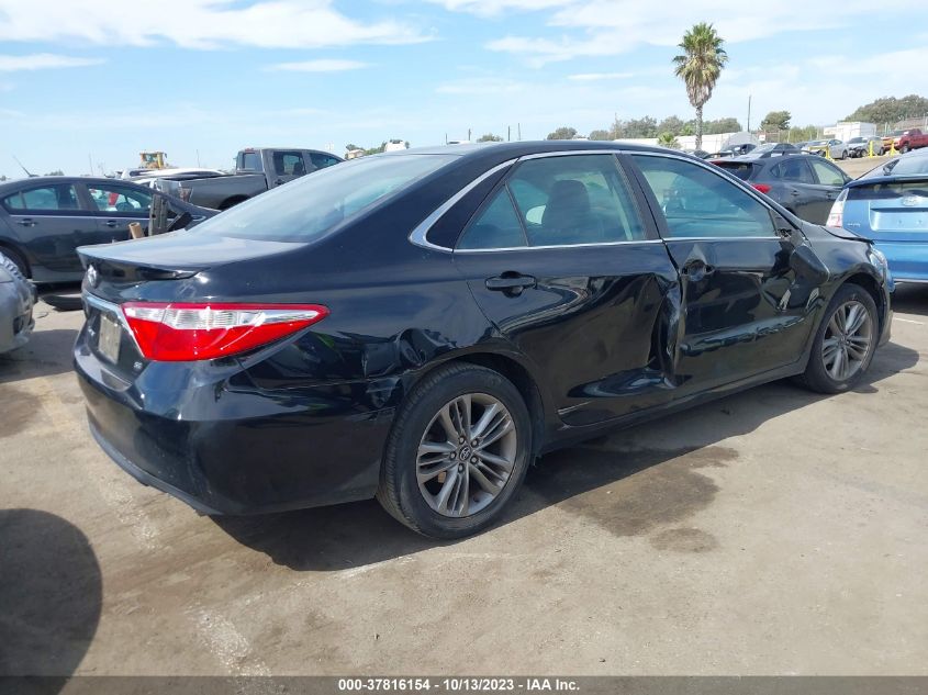 2016 TOYOTA CAMRY LE/XLE/SE/XSE - 4T1BF1FK0GU266543
