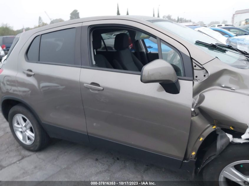2020 CHEVROLET TRAX LS - KL7CJKSB6LB354177