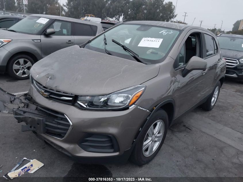 2020 CHEVROLET TRAX LS - KL7CJKSB6LB354177