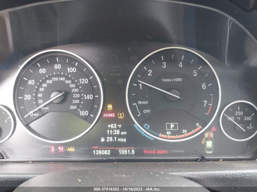 2013 BMW 3 SERIES 328I XDRIVE - WBA3B5C50DF590339