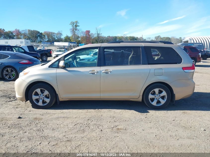 2013 TOYOTA SIENNA LE - 5TDKK3DC1DS285299
