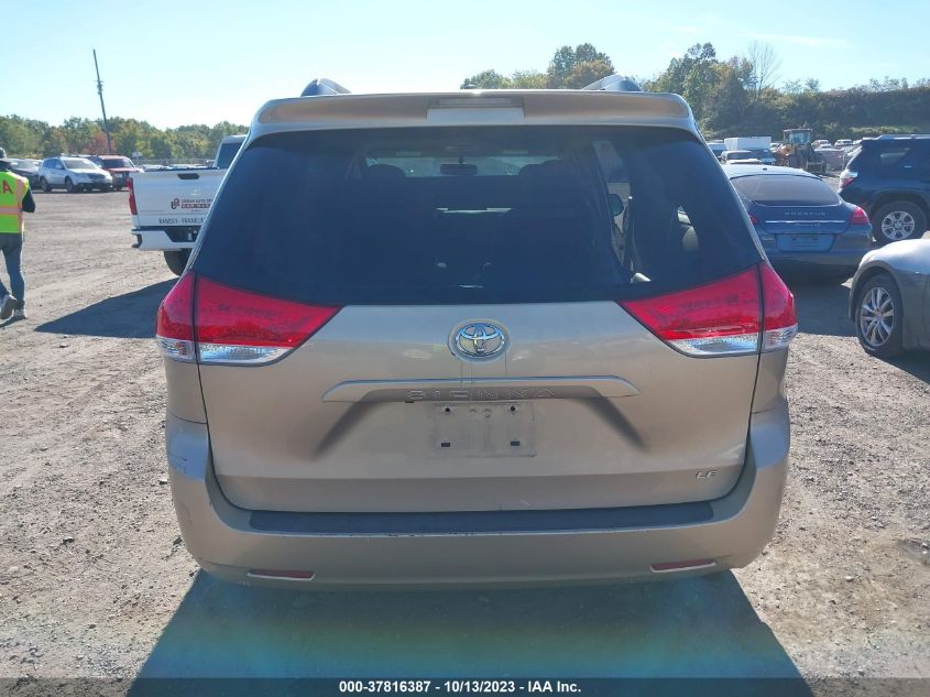 2013 TOYOTA SIENNA LE - 5TDKK3DC1DS285299