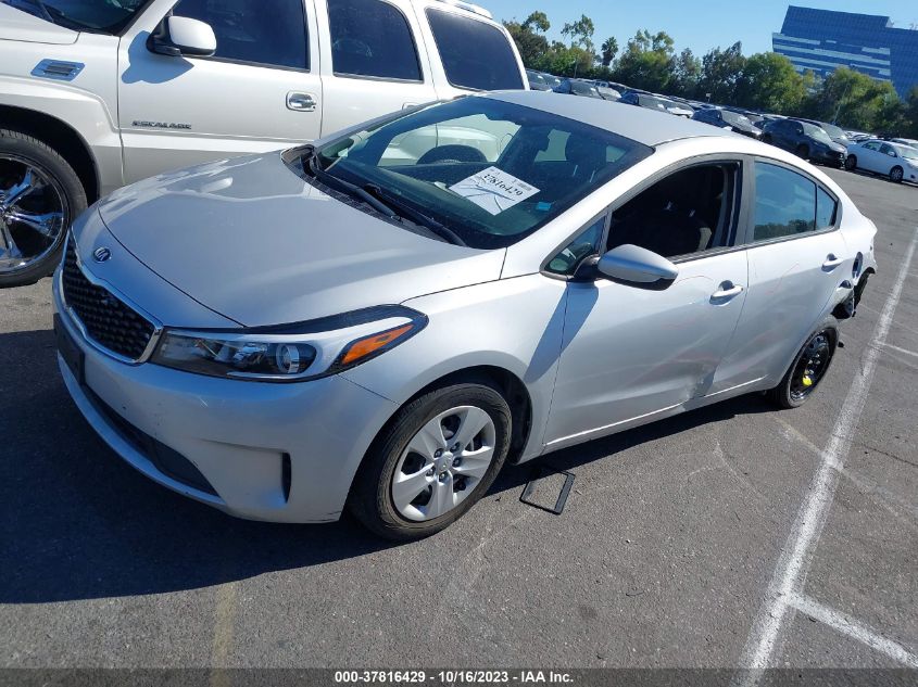 2017 KIA FORTE LX - 3KPFK4A75HE104543