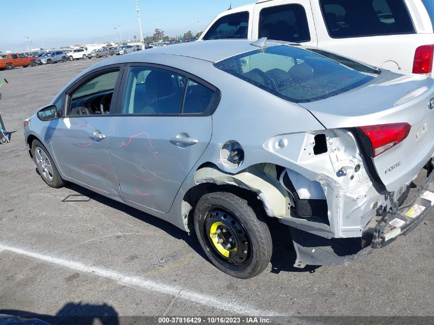 2017 KIA FORTE LX - 3KPFK4A75HE104543