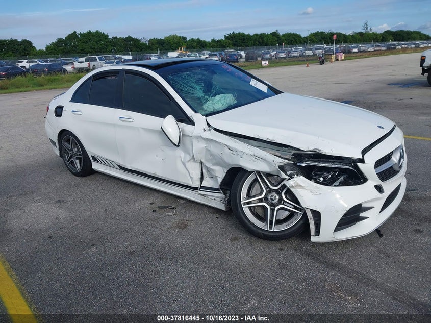 VIN 55SWF8DB7LU332007 2020 MERCEDES-BENZ C-CLASS C 300