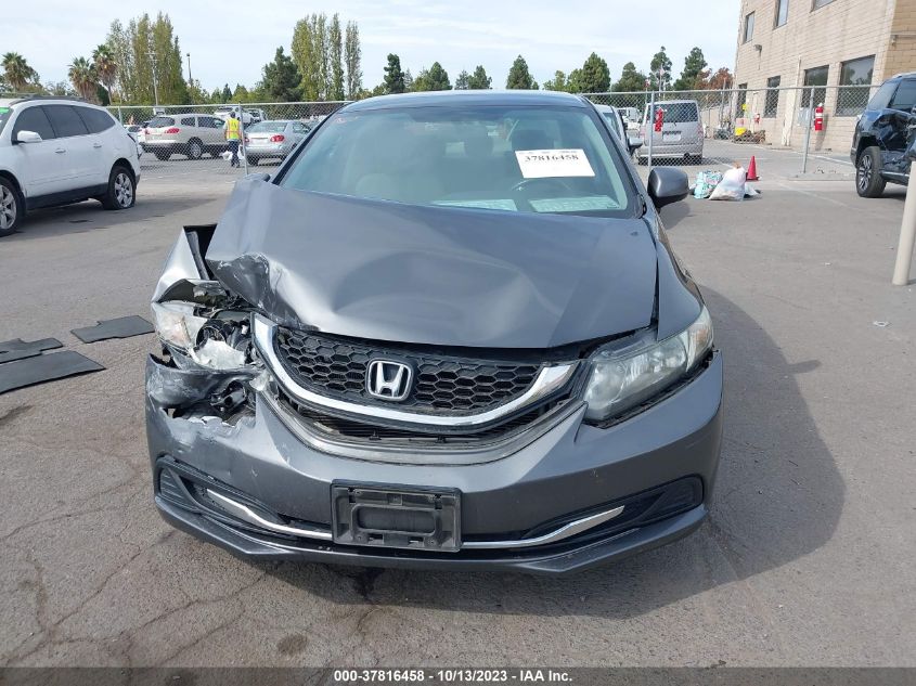 2013 HONDA CIVIC SDN HF 2HGFB2F69DH544561