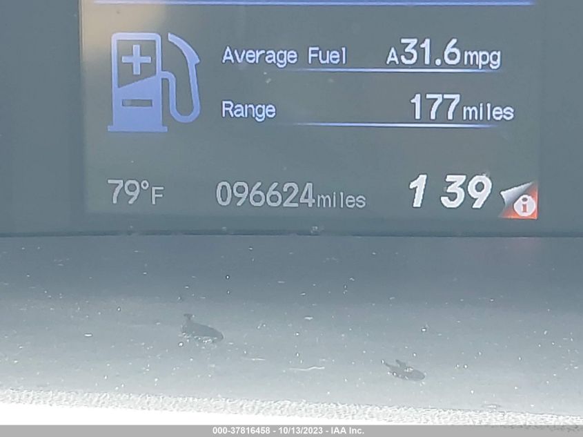 2013 HONDA CIVIC SDN HF 2HGFB2F69DH544561