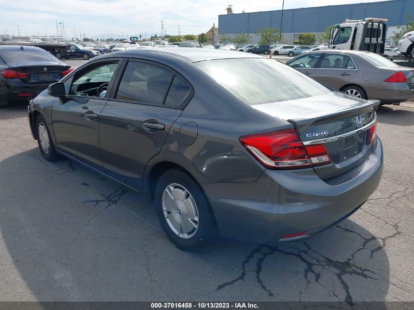 2013 HONDA CIVIC SDN HF 2HGFB2F69DH544561