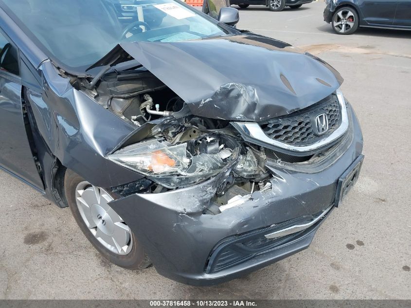 2013 HONDA CIVIC SDN HF 2HGFB2F69DH544561