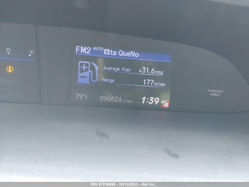 2013 HONDA CIVIC SDN HF 2HGFB2F69DH544561