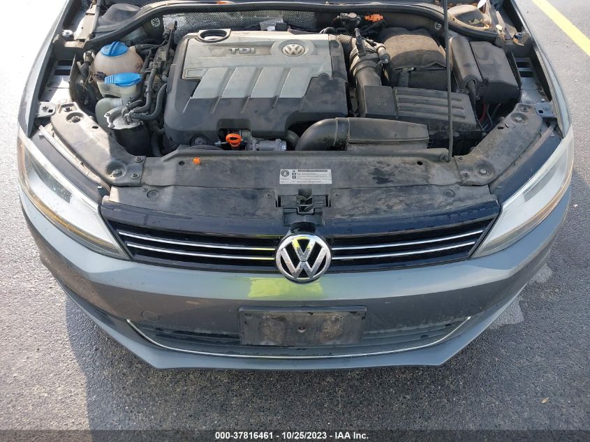 2013 VOLKSWAGEN JETTA SEDAN TDI 3VWLL7AJ0DM202227