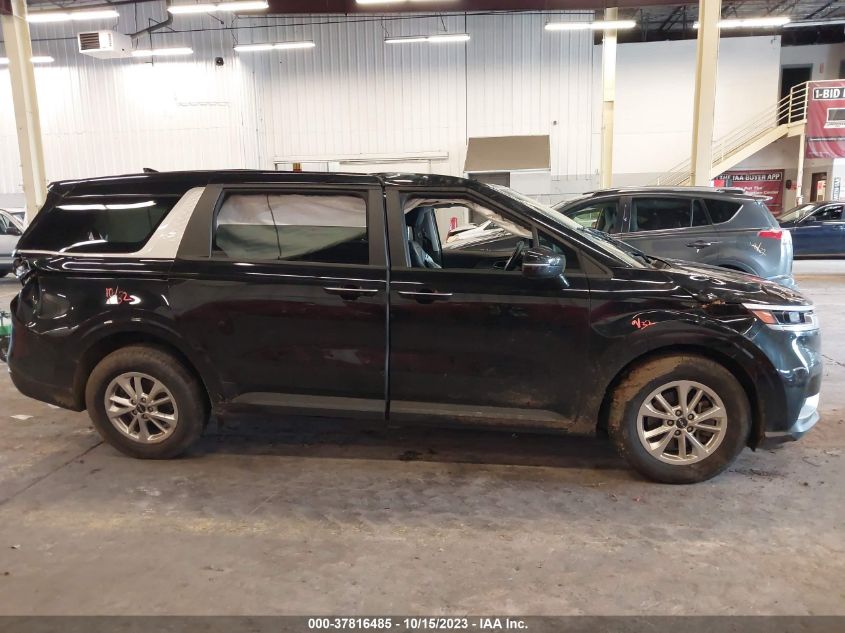 2022 KIA CARNIVAL MPV LX SEAT PACKAGE KNDNB4H31N6058855