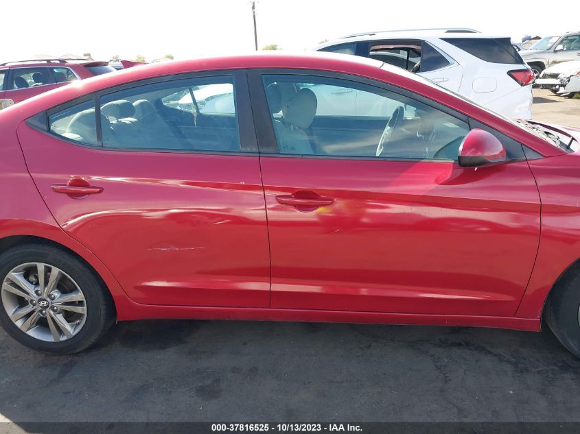 2018 HYUNDAI ELANTRA SEL - 5NPD84LF5JH251229