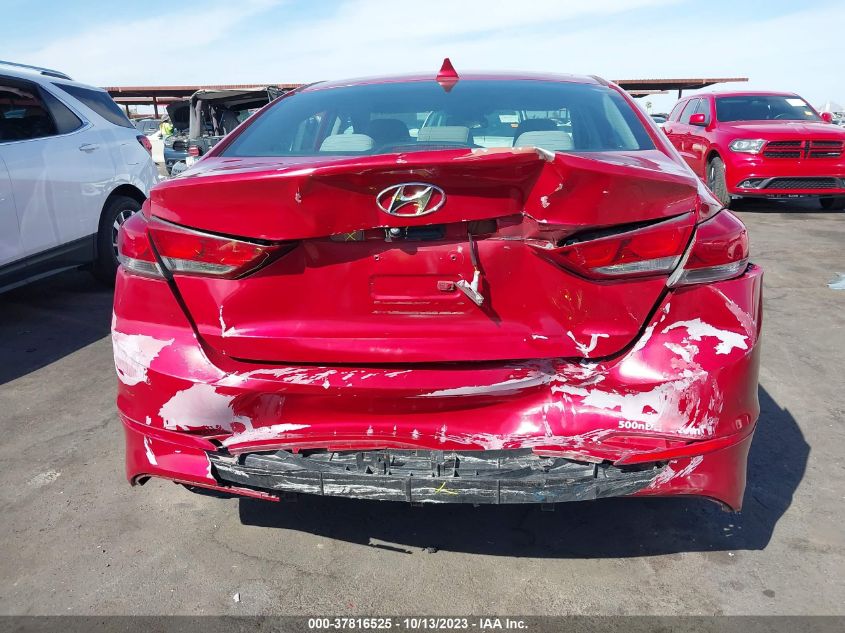 2018 HYUNDAI ELANTRA SEL - 5NPD84LF5JH251229
