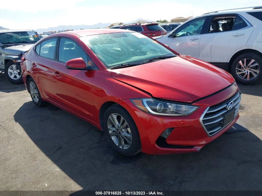 2018 HYUNDAI ELANTRA SEL - 5NPD84LF5JH251229