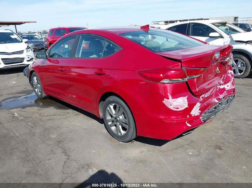 2018 HYUNDAI ELANTRA SEL - 5NPD84LF5JH251229
