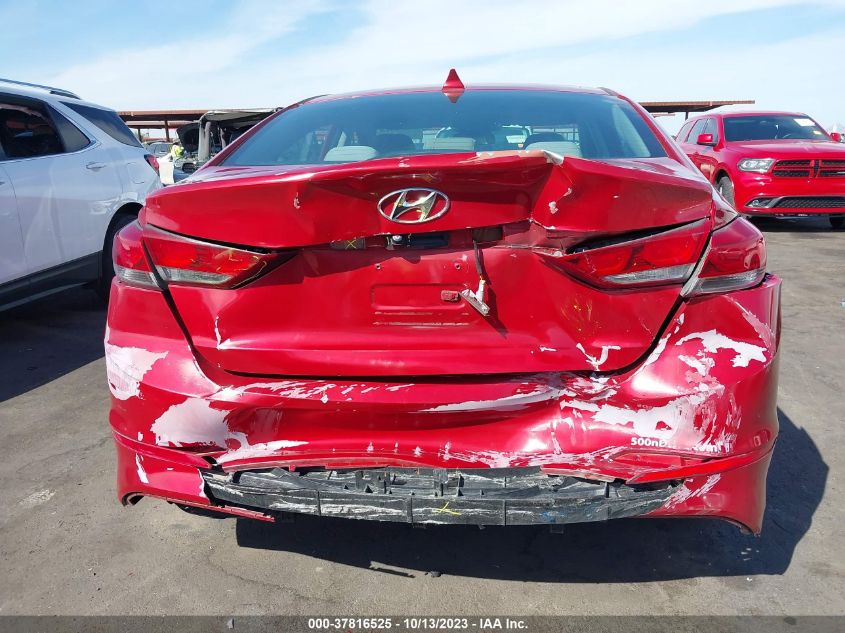 2018 HYUNDAI ELANTRA SEL - 5NPD84LF5JH251229