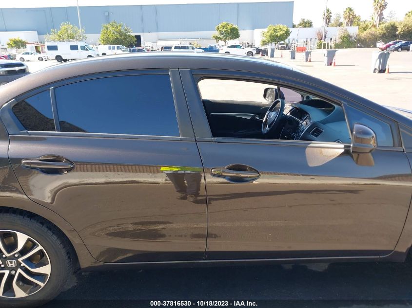 2013 HONDA CIVIC SDN EX 19XFB2F87DE256551