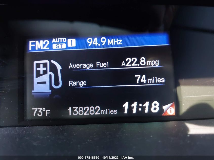 2013 HONDA CIVIC SDN EX 19XFB2F87DE256551