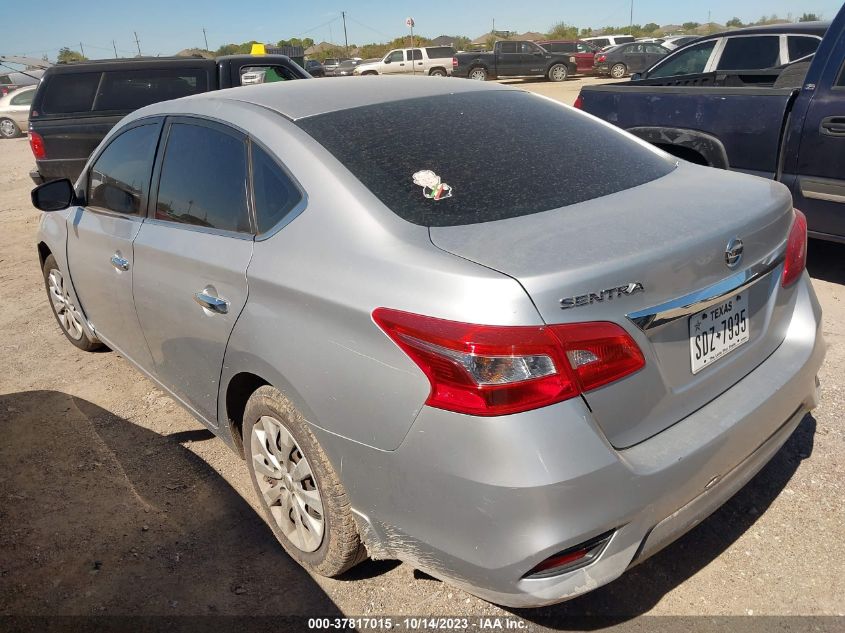 2017 NISSAN SENTRA S - 3N1AB7AP7HY214832