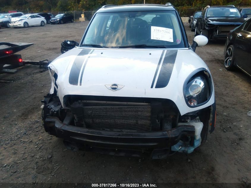 2013 MINI COOPER COUNTRYMAN S ALL4 WMWZC5C57DWM15268