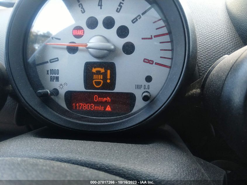 2013 MINI COOPER COUNTRYMAN S ALL4 WMWZC5C57DWM15268