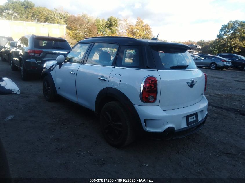 2013 MINI COOPER COUNTRYMAN S ALL4 WMWZC5C57DWM15268