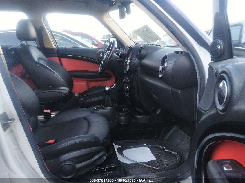 2013 MINI COOPER COUNTRYMAN S ALL4 WMWZC5C57DWM15268