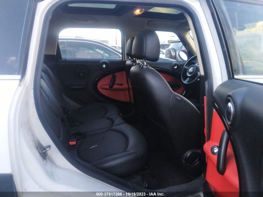 2013 MINI COOPER COUNTRYMAN S ALL4 WMWZC5C57DWM15268