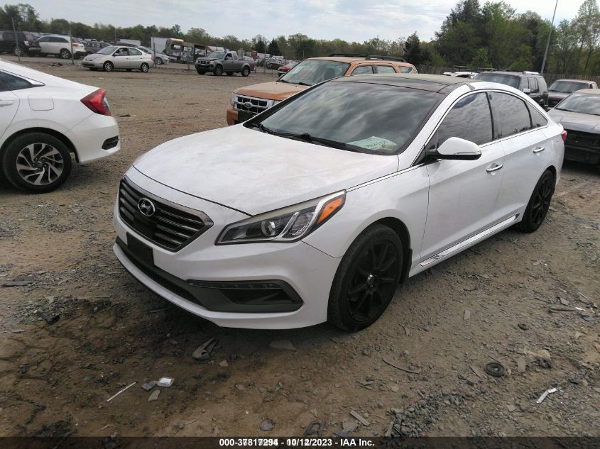 2015 HYUNDAI SONATA 2.0T LIMITED - 5NPE34AB1FH243462