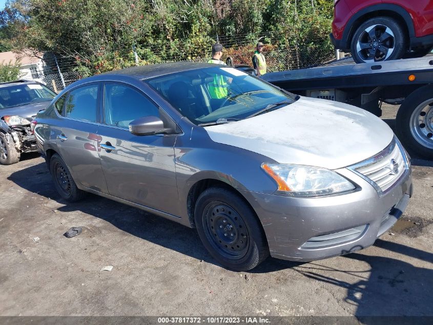 2015 NISSAN SENTRA SR/SL/S/SV/FE+ S - 3N1AB7AP7FY275305