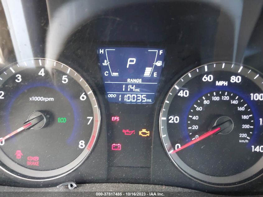 2013 HYUNDAI ACCENT GLS/GS - KMHCT5AE4DU125895