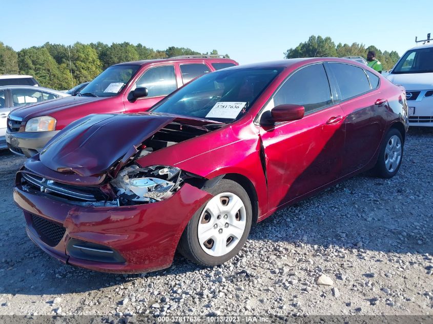 2015 DODGE DART SE - 1C3CDFAA8FD302198