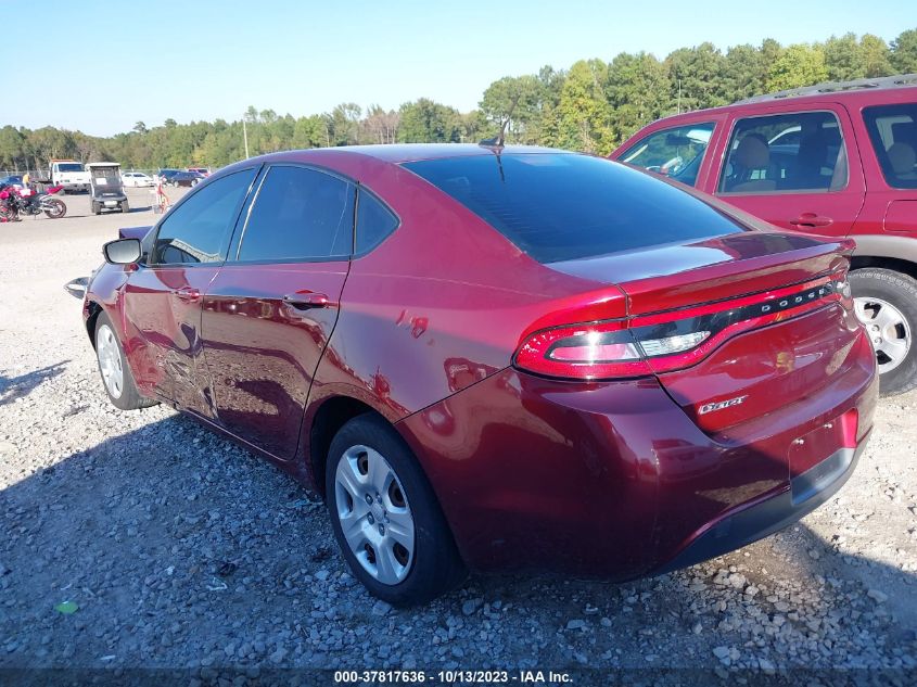 2015 DODGE DART SE - 1C3CDFAA8FD302198