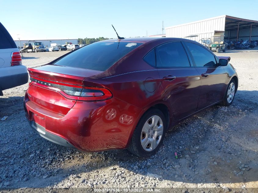 2015 DODGE DART SE - 1C3CDFAA8FD302198