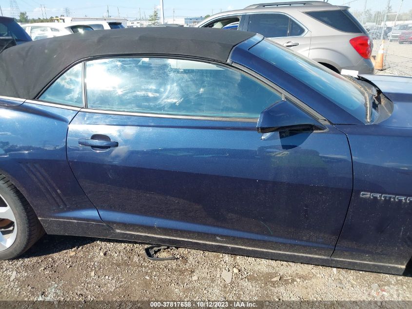 2015 CHEVROLET CAMARO LT - 2G1FE3D33F9241947