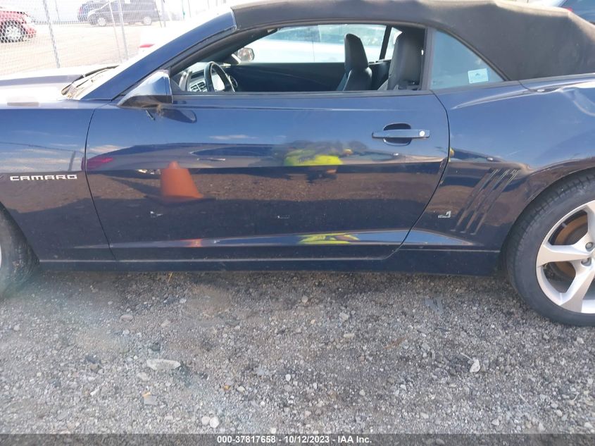2015 CHEVROLET CAMARO LT - 2G1FE3D33F9241947