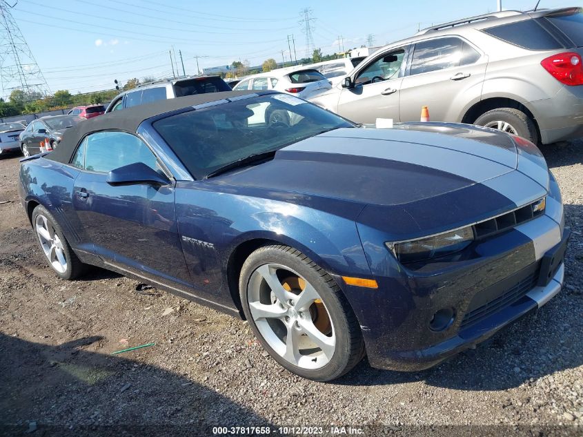 2015 CHEVROLET CAMARO LT - 2G1FE3D33F9241947