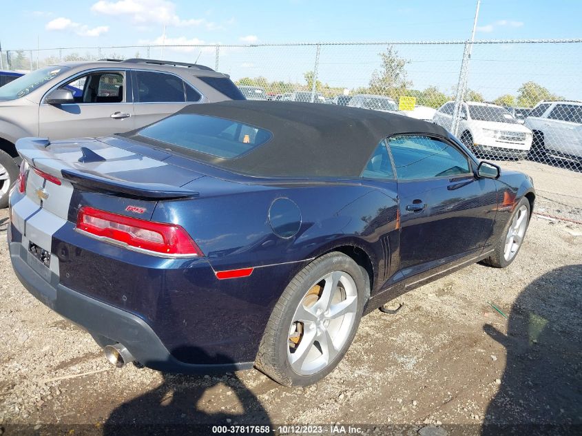 2015 CHEVROLET CAMARO LT - 2G1FE3D33F9241947