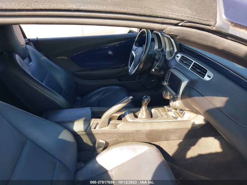 2015 CHEVROLET CAMARO LT - 2G1FE3D33F9241947