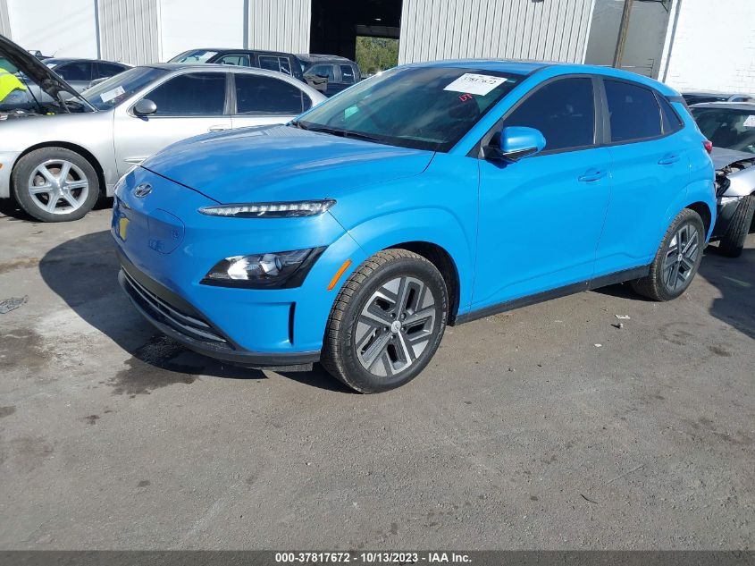 KM8K33AG5NU139923 Hyundai Kona Electric SEL 2