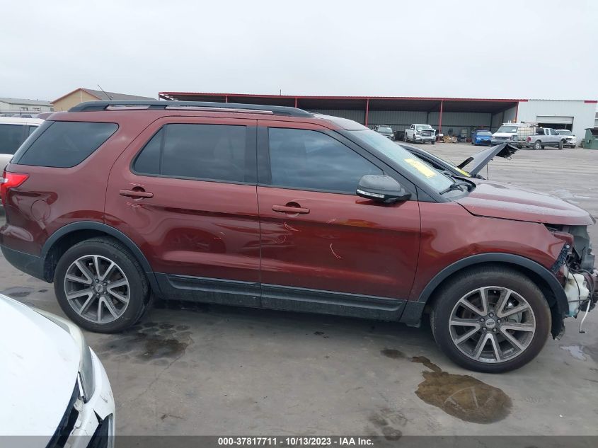 2015 FORD EXPLORER XLT - 1FM5K7D89FGA08425