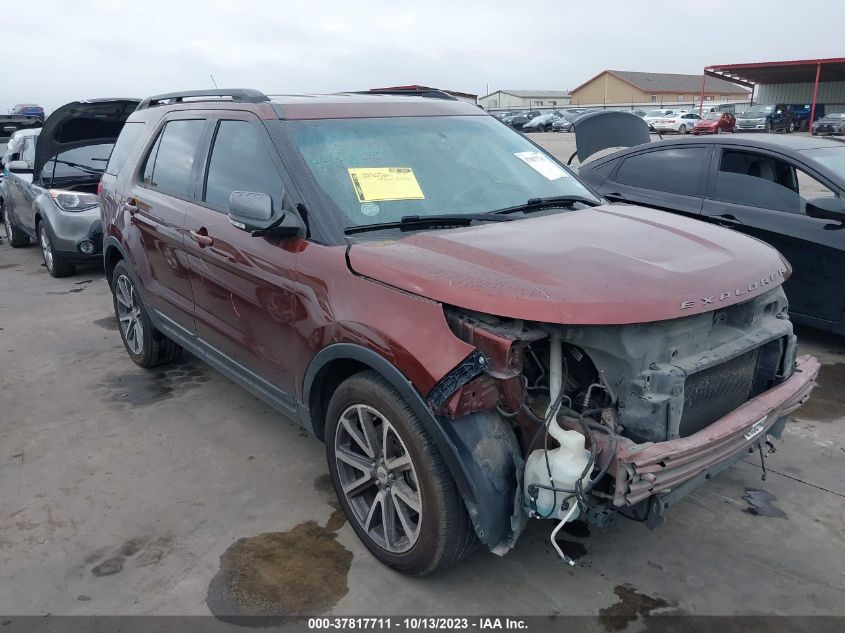 2015 FORD EXPLORER XLT - 1FM5K7D89FGA08425