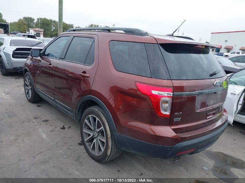2015 FORD EXPLORER XLT - 1FM5K7D89FGA08425