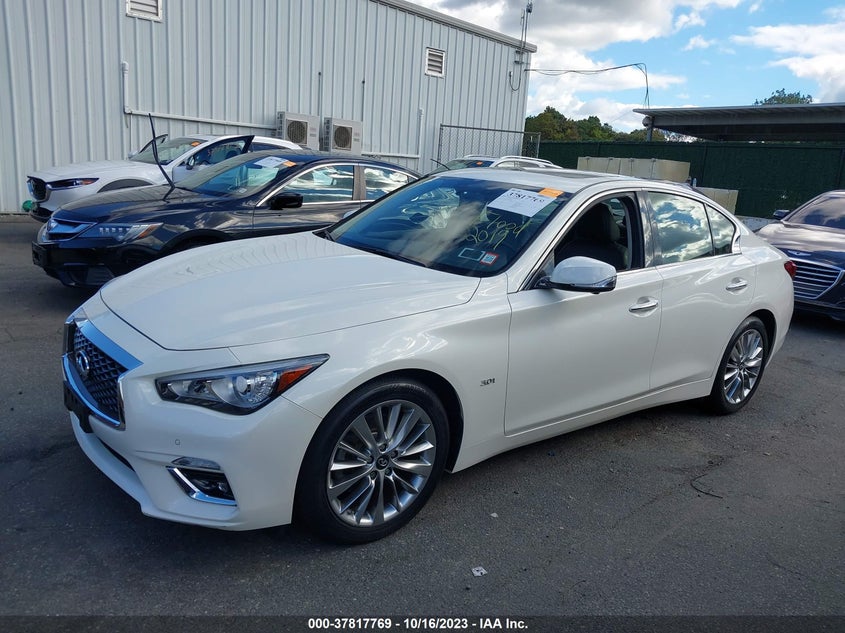 VIN JN1EV7AR2KM552935 2019 INFINITI Q50 3.0T LUXE