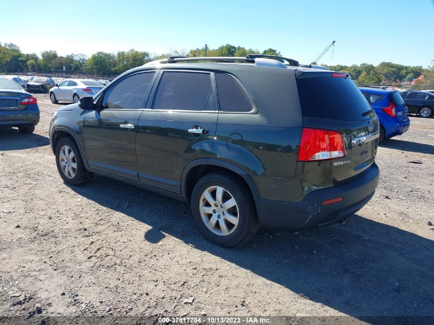 2013 KIA SORENTO LX - 5XYKT3A60DG318074