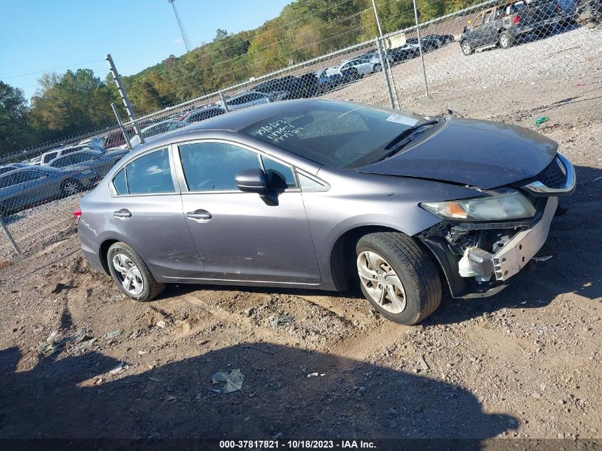 2015 HONDA CIVIC SEDAN LX - 19XFB2F54FE038835