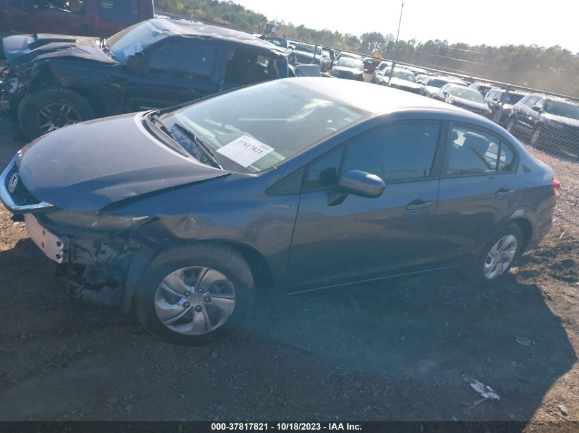 2015 HONDA CIVIC SEDAN LX - 19XFB2F54FE038835